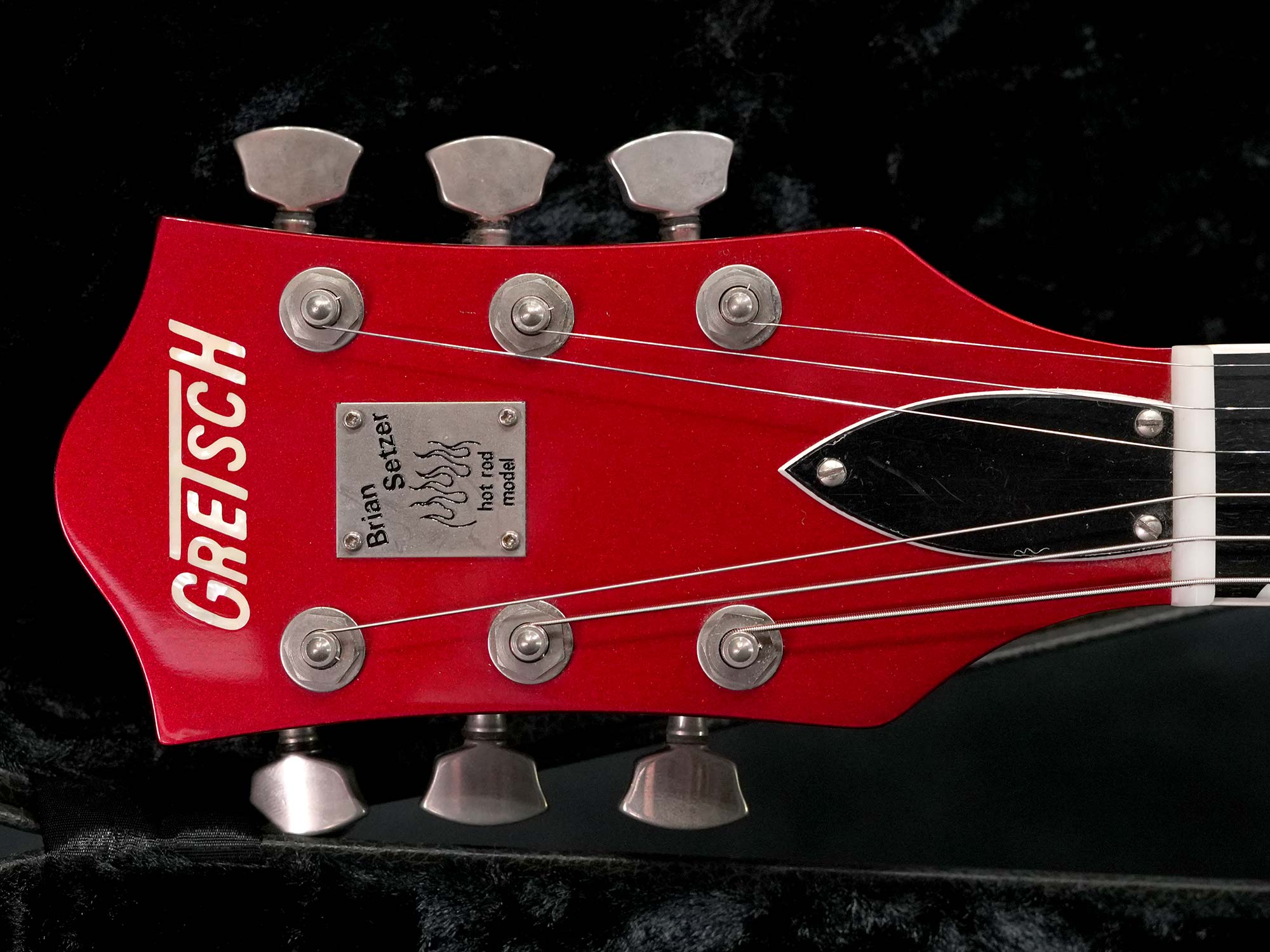 Gretsch G6120SHA Setzer Hot Rod Candy Apple Red